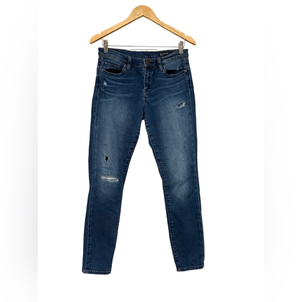 Blank NYC Women's Blue Distressed Jeans